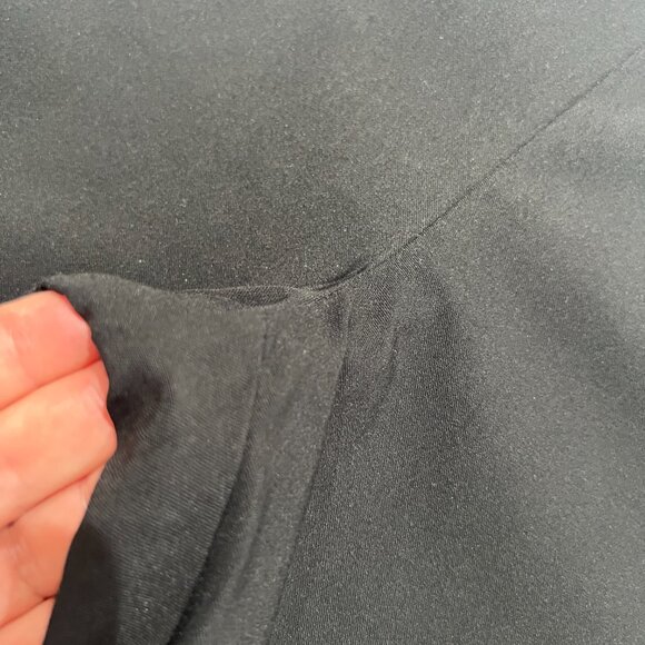 Calvin Klein stretch black office or casual pants - Picture 8 of 9